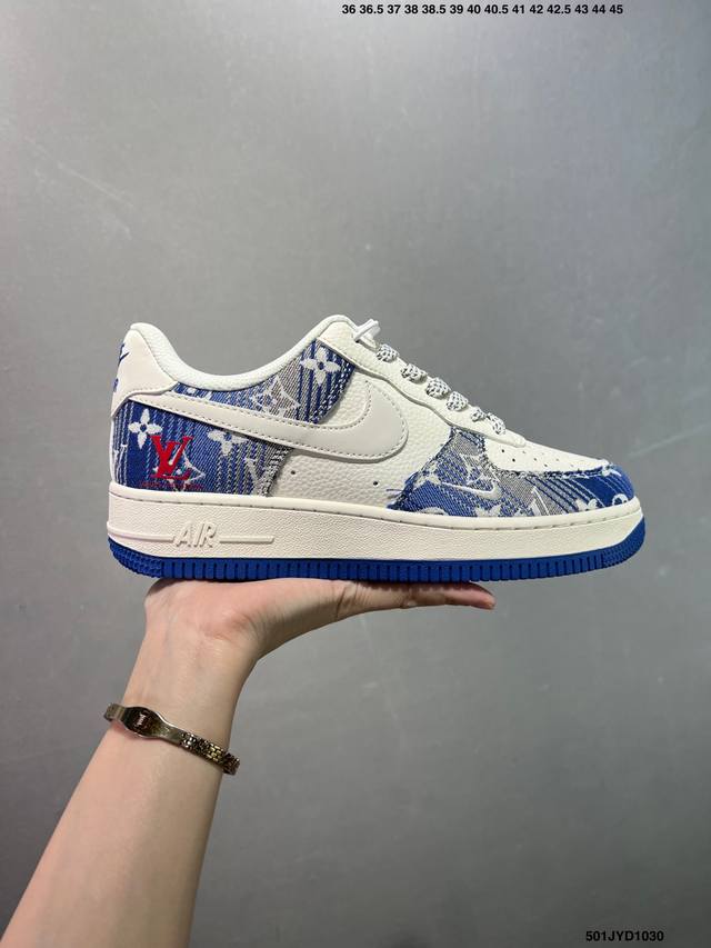 公司级Nike Air Force 1 ‘07 Low 联名空军一号 低帮 运动鞋 休闲鞋 折边针车 工艺难度大 原楦头原纸板 原装鞋盒 定制五金配件 内置全掌