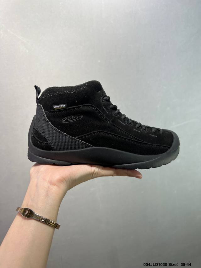 公司级美国人气户外品牌-科恩Keen Jasper Rocks Sp贾斯珀都市系列复古中帮系带户外风露营徒步登山运动训练鞋 原楦型开发纸版#中山原单货 极力推荐