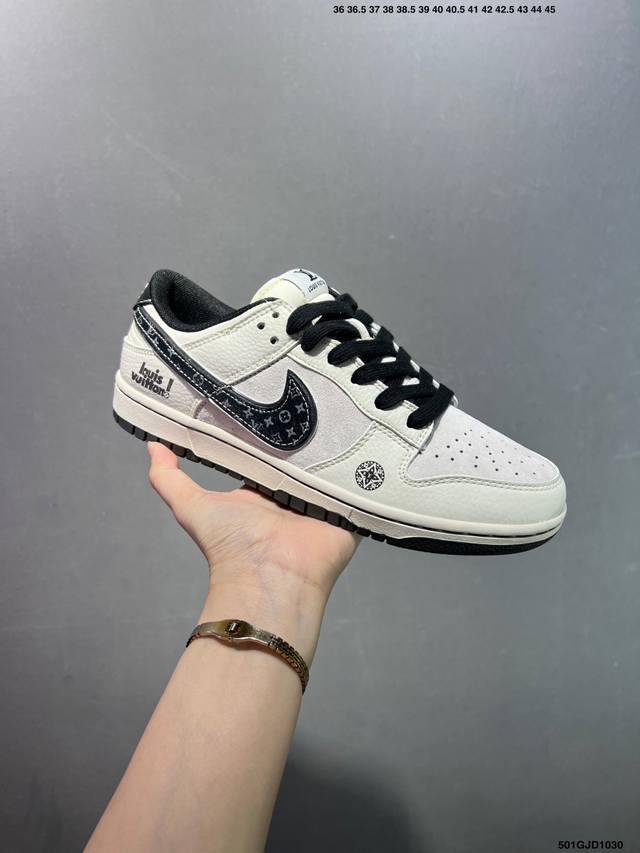 公司级Nk Dunk Low Retro “Diy高端定制” 低帮休闲运动板鞋 原装头层材料 用料绝不含糊 独家版型蒸餾加工帶來的是更好的视觉和脚感体验 清洁度