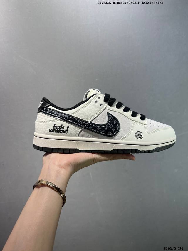 公司级Nk Dunk Low Retro “Diy高端定制” 低帮休闲运动板鞋 原装头层材料 用料绝不含糊 独家版型蒸餾加工帶來的是更好的视觉和脚感体验 清洁度