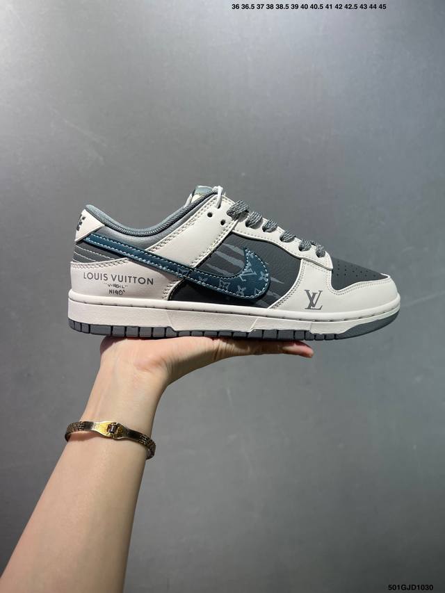 公司级Nk Dunk Low Retro “Diy高端定制” 低帮休闲运动板鞋 原装头层材料 用料绝不含糊 独家版型蒸餾加工帶來的是更好的视觉和脚感体验 清洁度