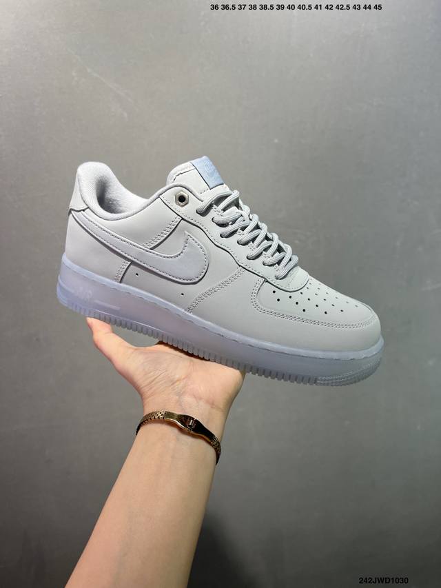 公司级 Nike Air Force 1 Low’07 空军一号低帮休闲板鞋 定制皮料 原楦原纸板 纯正空军版型 内置全掌气垫 货号：男 Cw2288-114