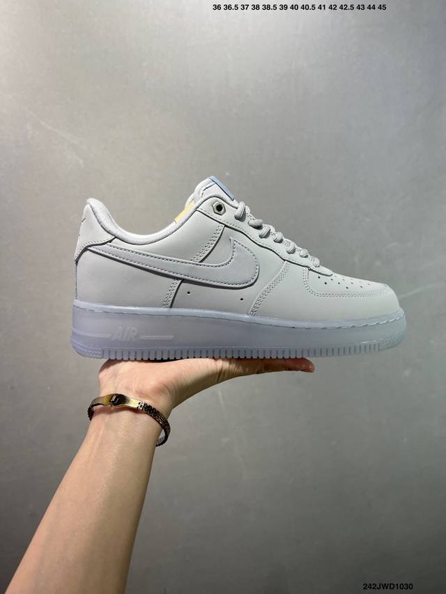公司级 Nike Air Force 1 Low’07 空军一号低帮休闲板鞋 定制皮料 原楦原纸板 纯正空军版型 内置全掌气垫 货号：男 Cw2288-114