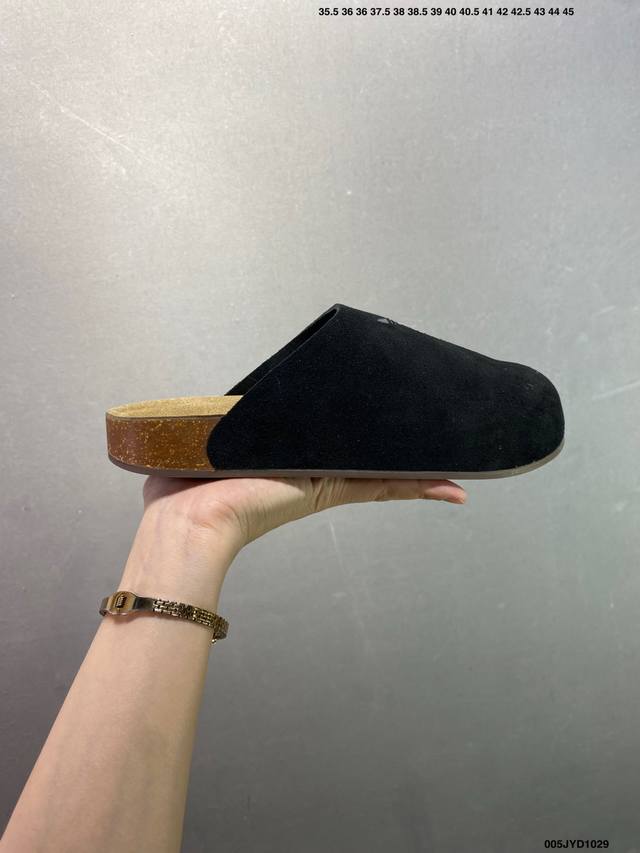 公司级Adidas Originals Adimule 舒适百搭 防磨防滑包头拖鞋 货号：Jp11350 尺码：35.5 36 36.5 37.5 38 38.