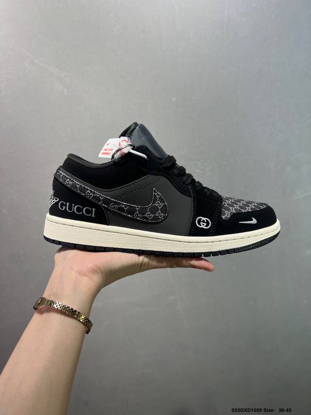 公司级Nike Air Jordan 1 Low 定制配色 联名 定制Aj联名-高端定制 低帮复古文化板鞋 #定制鞋盒 大厂纯原品质出货 超高清洁度 皮料切割干