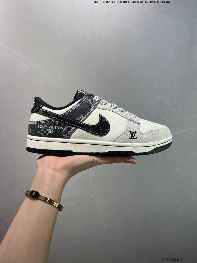 公司级Nike Dunk Low Retro ‘Diy高端定制’耐克 低帮休闲运动板鞋 原装头层材料 用料绝不含糊 独家版型蒸餾加工帶來的是更好的视觉和脚感体验