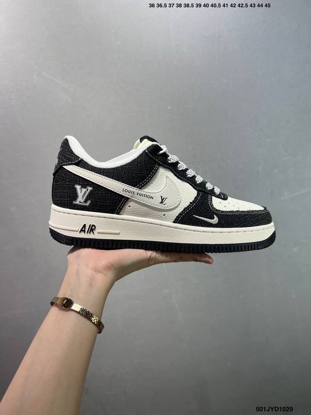 公司级Nike Air Force 1 ‘07 Low 联名空军一号 低帮 运动鞋 休闲鞋 折边针车 工艺难度大 原楦头原纸板 原装鞋盒 定制五金配件 内置全掌
