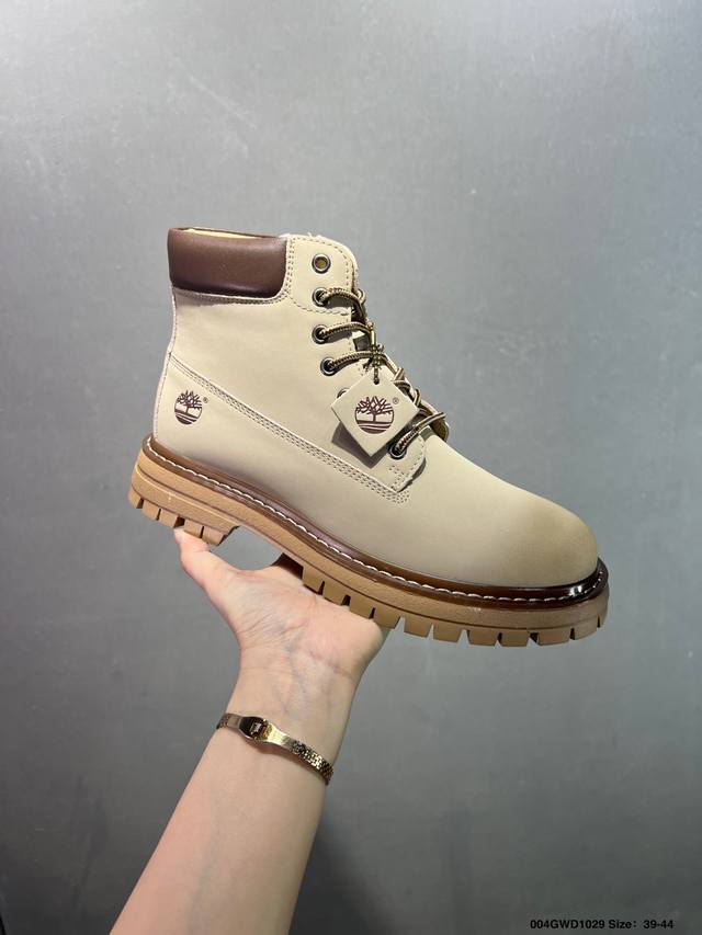 公司级Timberland添柏岚 天伯伦秋冬新品 毛绒内里保暖锁热 秋冬必备户外休闲大黄靴系列 #广东大厂品质 原盒原包装 #时尚潮流搭配 面料采用意大利顶级磨