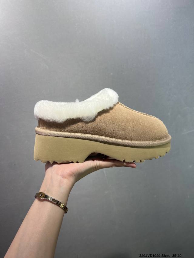 公司级Ugg 百搭单品 Ugg 秋冬羊皮毛一体雪地靴 全鞋采用Zp同厂 隆丰A级澳洲进口羊皮毛一体 品牌代工厂P生产线 完全遵循Zp工艺流程 代工厂P原厂版师
