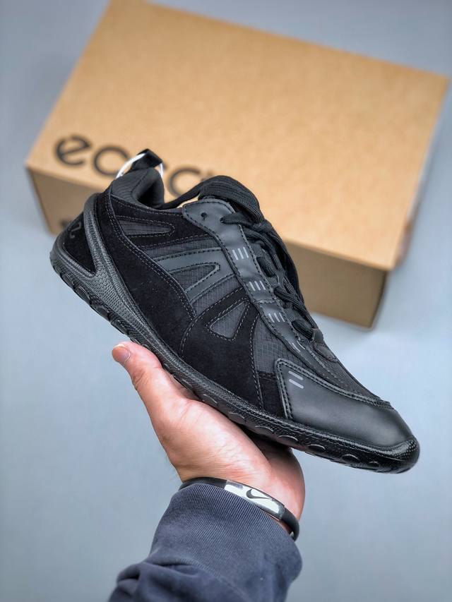 Y Ecco爱步 小红书爆款 新款百搭休闲款 Ecco 爱步男士跑步鞋休闲鞋透气轻质系带轻便运动鞋 尺码：36-44