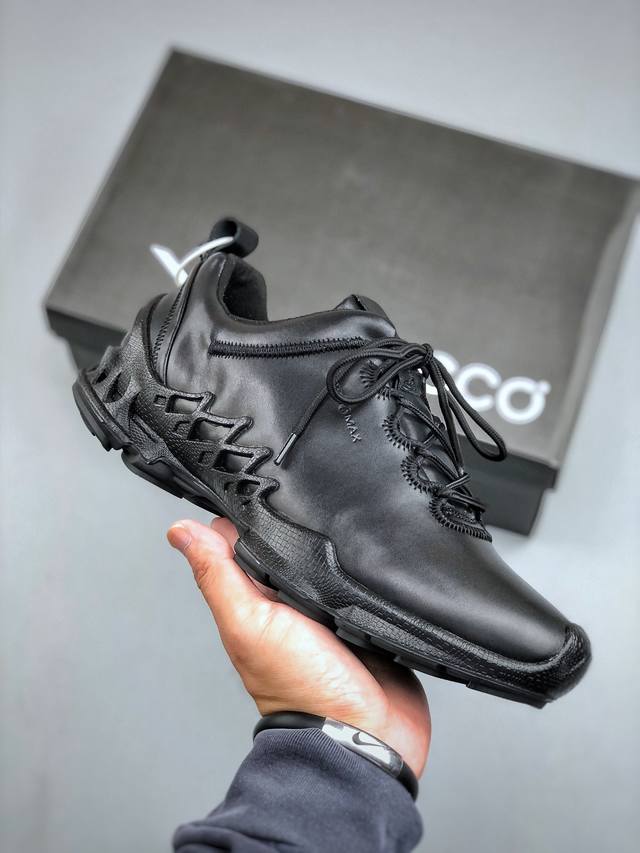 Y Ecco爱步 小红书爆款 新款百搭休闲款 Ecco 爱步男士跑步鞋休闲鞋透气轻质系带轻便运动鞋 尺码：39-44