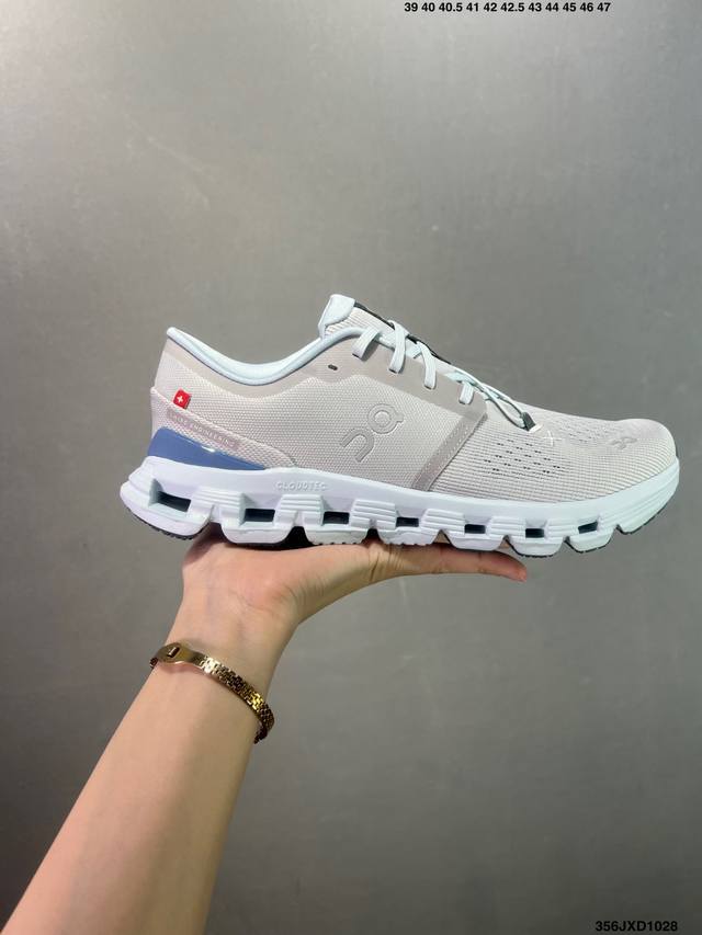 公司级On Cloudzone X 4昂跑舒适百搭防滑耐磨 低帮休闲跑步鞋 昂跑运动品牌 开创于2010年 缓震着陆、强效回弹、轻柔质感的设计构思始终是On研制