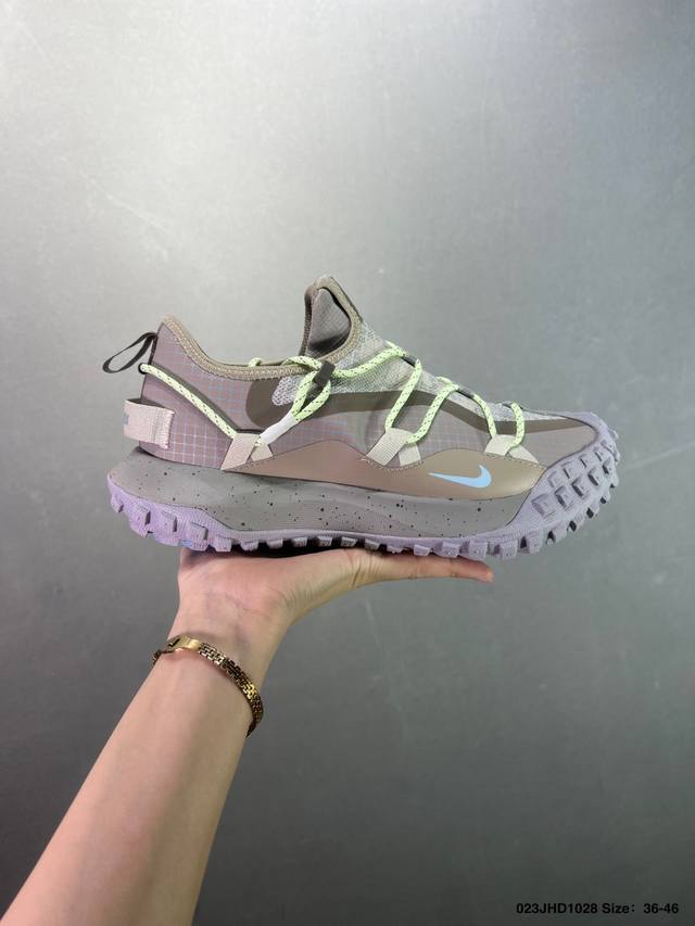 公司级Nike Acg Mountain Fly Gtx Se山脉系列 耐克 低帮户外登山越跑徒步休闲运动鞋 货号:Ib7328-003 尺码:36 36.5