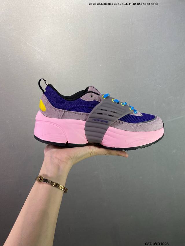 公司级乔丹 Aj Jordan Trunner O S 经典百搭 透气支撑 生活休闲鞋 货号：Ib3722-101 码数：如图所示 编码：087Jwd1028