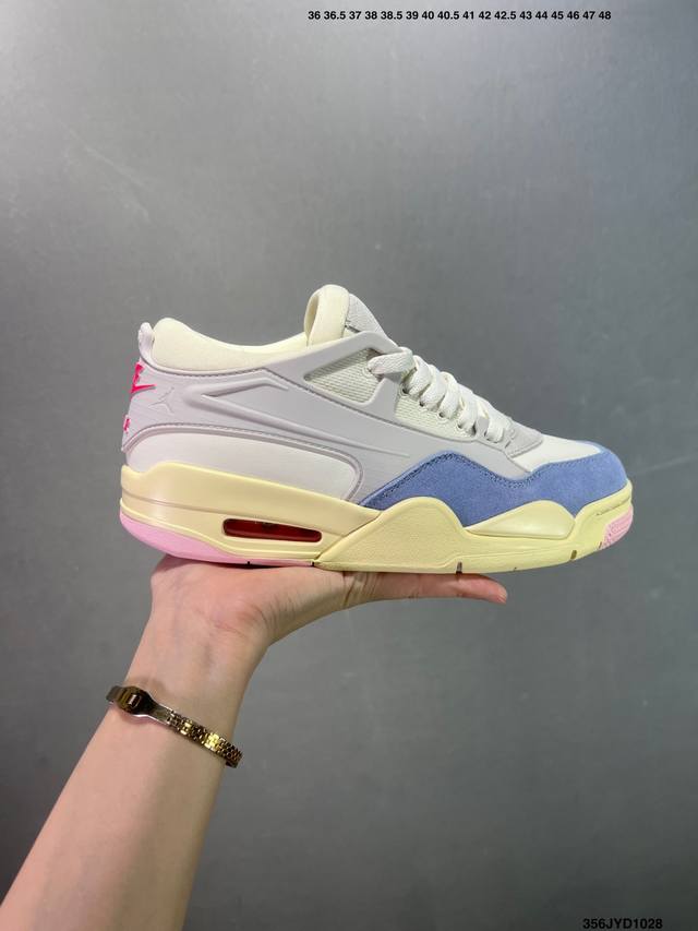 公司级Aj4 Air Jordan 4 Retro ” Infrared “ Aj4乔4 男子文化篮球鞋 大厂出品 主力合作工厂P 全新模具开发 纯正4代正确鞋