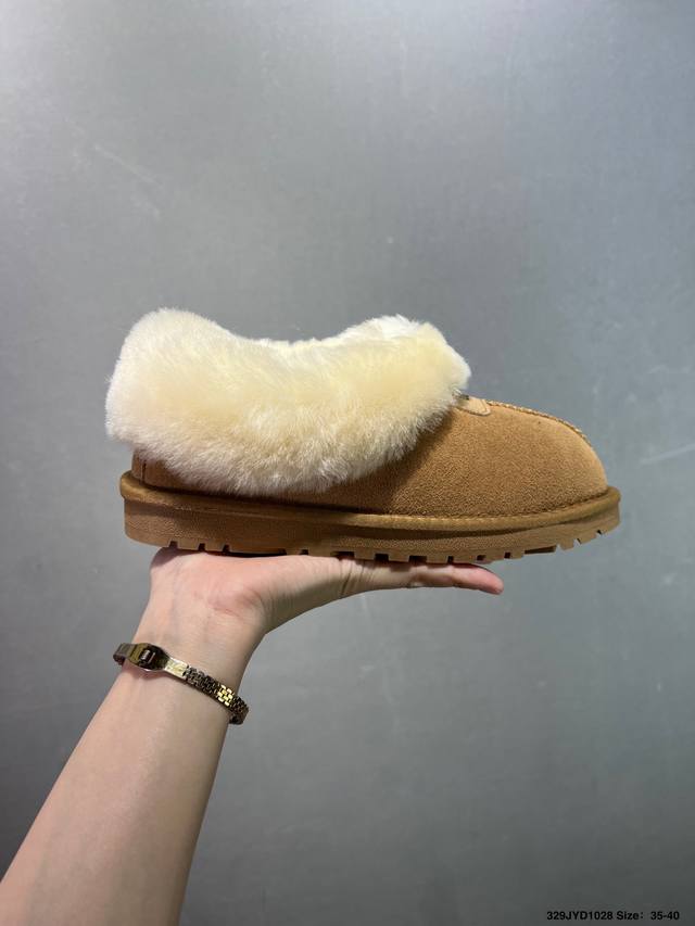 公司级Ugg 百搭单品 Ugg 秋冬羊皮毛一体雪地靴 全鞋采用Zp同厂 隆丰A级澳洲进口羊皮毛一体 品牌代工厂P生产线 完全遵循Zp工艺流程 代工厂P原厂版师