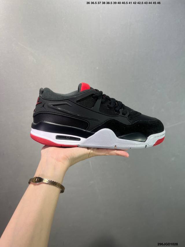 Aj4 Air Jordan 4 Retro ” Infrare D “ Aj4乔4 男子文化篮球鞋 大厂出品 主力合作工厂P 全新模具开发 纯正4代正确鞋型