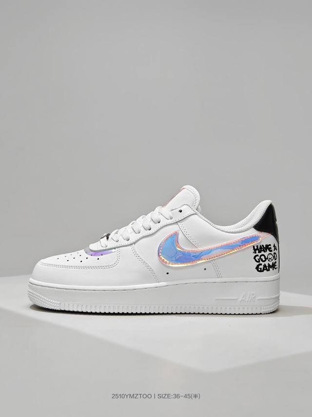 福利特价 耐克Nike Air Force 1 Low 空军一号百搭休闲运动板鞋 货号：Dc0710 191 码数：36 36.5 37.5 38 38.5 3