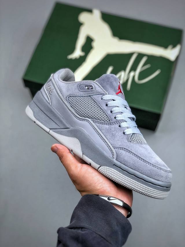 Nike Jordan Flight Court 搭防滑耐磨 低帮 耐克复古篮球鞋 货号：Hf3255 007 尺码：36-46 半