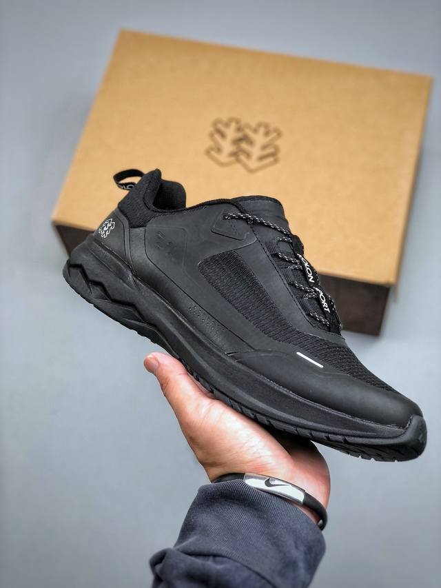 F纯原版本 可隆Kolon Sport Skyler 2 舒适柔软 防水支撑轻便回弹 低帮 徒步鞋 男女同款 黑色 脚感软到像踩云朵 鞋面柔软贴合脚型，走石子路