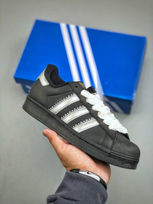 Adidas Originals Superstar 经典贝壳头官网同步 实拍首发渠道正品订单 诠释市场最高工艺水平区别市面普通真标版本，进出专柜无压力 Eg4
