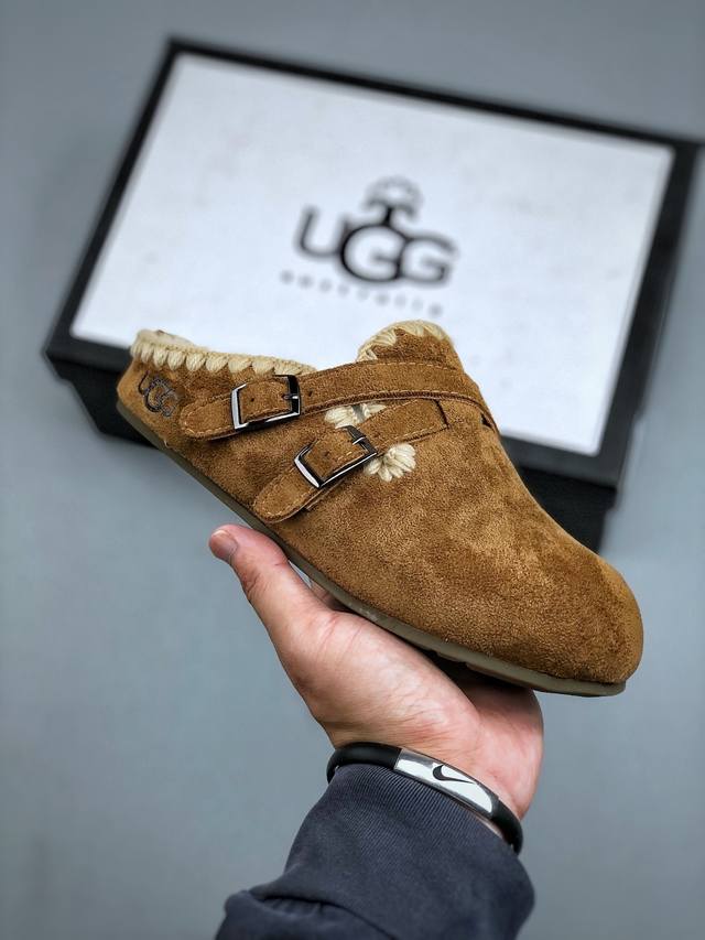 T Ugg Mx M Low Gtx花边设计，搭扣可调节，日常百搭防滑加绒拖鞋 尺码：35-40