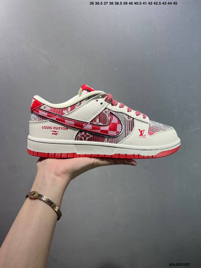 Nike Dunk Low Retro ‘Diy高端定制’耐克 低帮休闲运动板鞋 原装头层材料 用料绝不含糊 独家版型蒸餾加工帶來的是更好的视觉和脚感体验 清洁