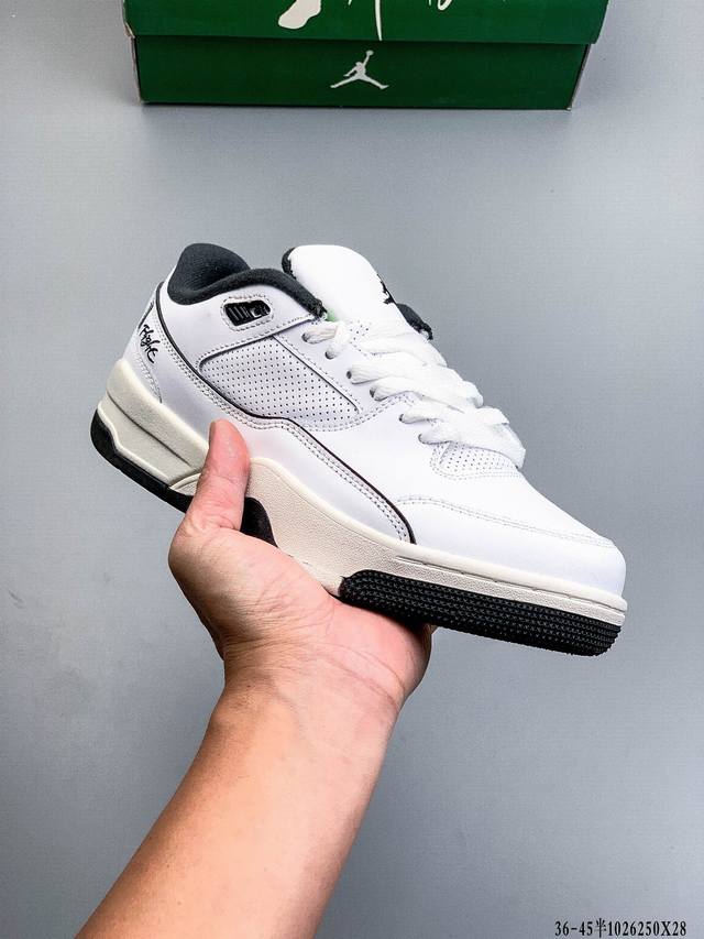 Jordan Flight Court Sp “Tela” 2025新款百搭滑板鞋 Jordan Brand 首度携手 Who Decides War 联合创始