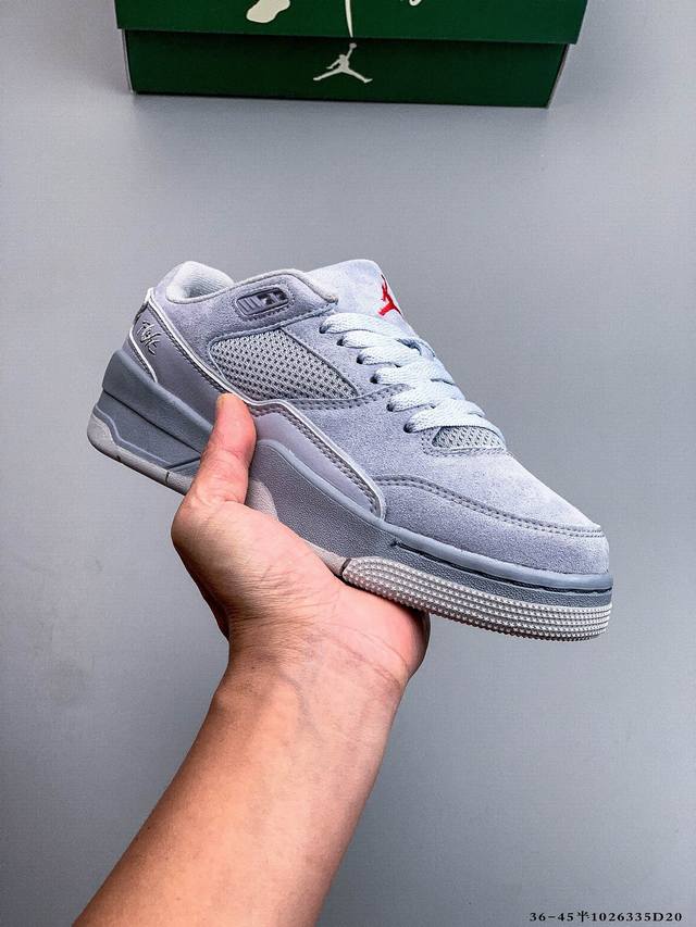 Jordan Flight Court Sp “Tela” 2025新款百搭滑板鞋 Jordan Brand 首度携手 Who Decides War 联合创始