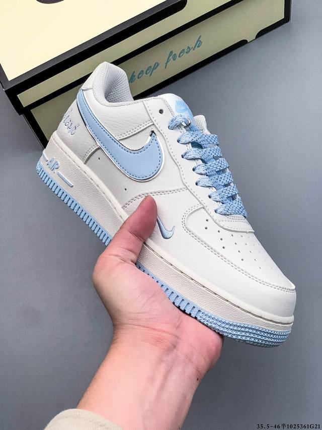 公司级！耐克Nike Air Force 1 Low 空军一号低帮经典百搭休闲板鞋 1025361G21