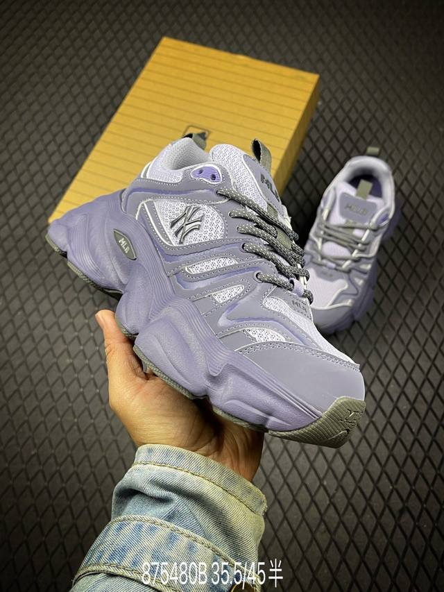 B 公司级Mlb Champ Chunky Vintage Nb 百搭舒适休闲潮流运动厚底增高防滑耐磨 低帮 老爹鞋 货号:3Ashcc35N 尺码:35.5