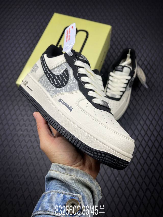 C 公司级Nike Air Force 1‘07 原楦头原纸板 打造纯正低帮空军版型 专注外贸渠道 全掌内置蜂窝气垫 原盒配件 原厂中底钢印、拉帮完美 货号:X