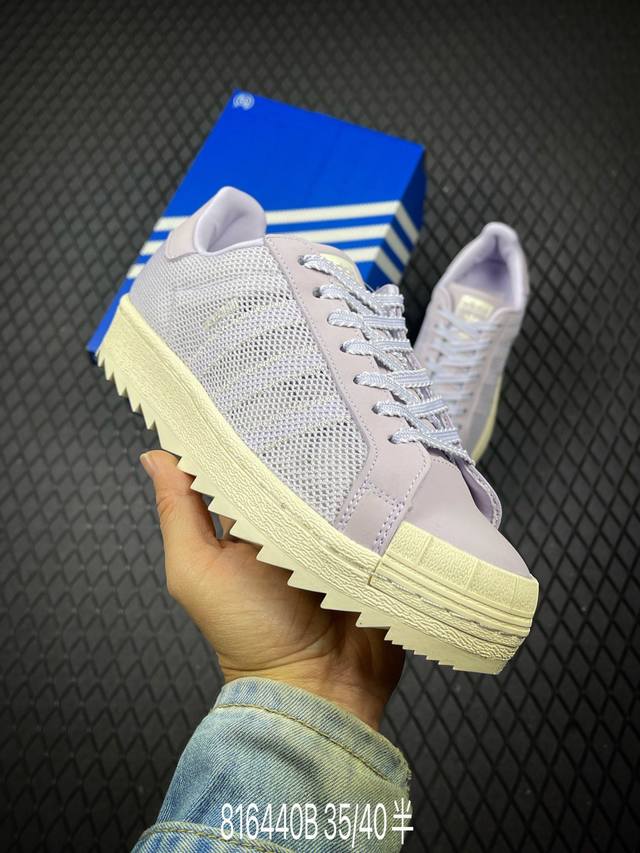 B Adidas Originals Superstar X A&B全新配色 贝壳头休闲板鞋 独家控货 平台正单 全鞋百分百原材料 全鞋电脑针车 Logo针车间