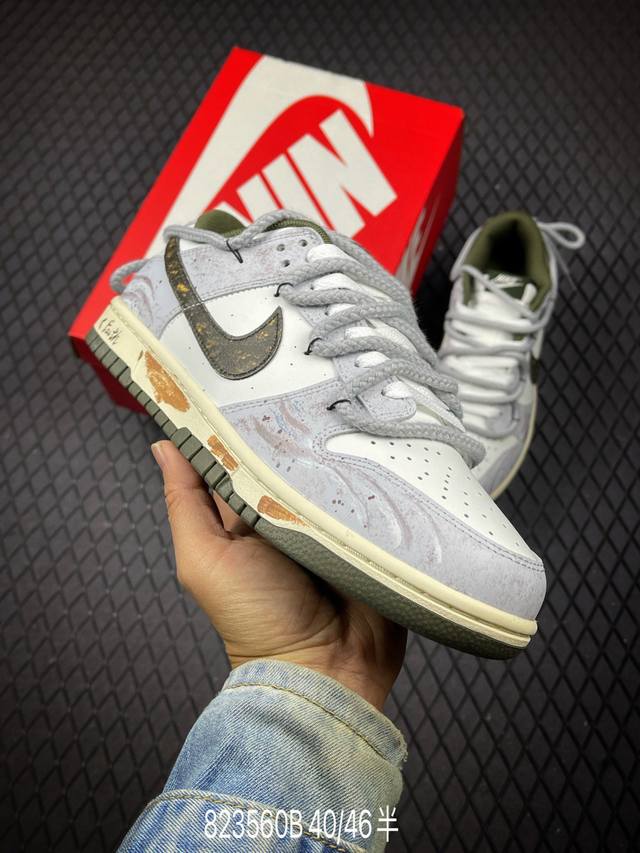 B Nike Sb Dunk Low 海洋蓝 解构绑带 纯原大厂出品 极力推荐 原装头层材料 独家版型蒸餾加工 帶來的是更好的视觉和脚感体验 大厂纯原品质出货