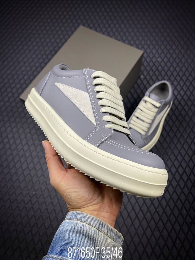 Fro欧文斯 Rickowens 一比一规格礼盒装，外加定制欧文斯保护盒配有日文、英文，双语种配件卡片虽然增加不了实质的成本，但是打磨产品的细节，再微小也会还原