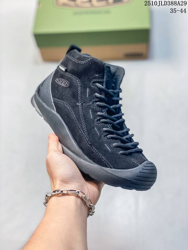 美国人气户外品牌-科恩Keen Jasper Rocks Sp贾斯珀都市系列复古中帮系带户外风露营徒步登山运动训练鞋 原楦型开发纸版#中山原单货 极力推荐版本