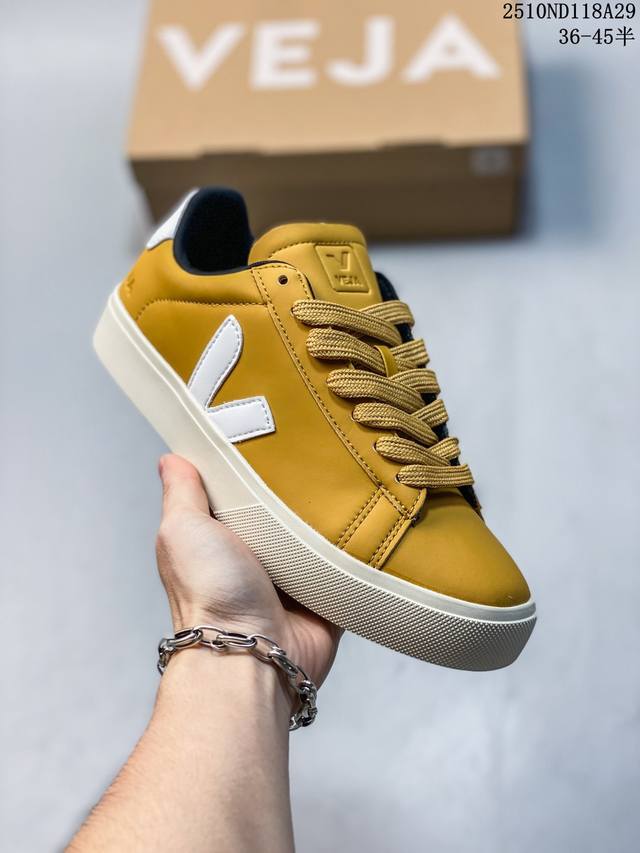 Ins爆款法国国民V字经典鞋 Veja Leather Extra Sneakers 简约百搭款 尺码:36-45 Id:329Nd1030 10Nd118A2