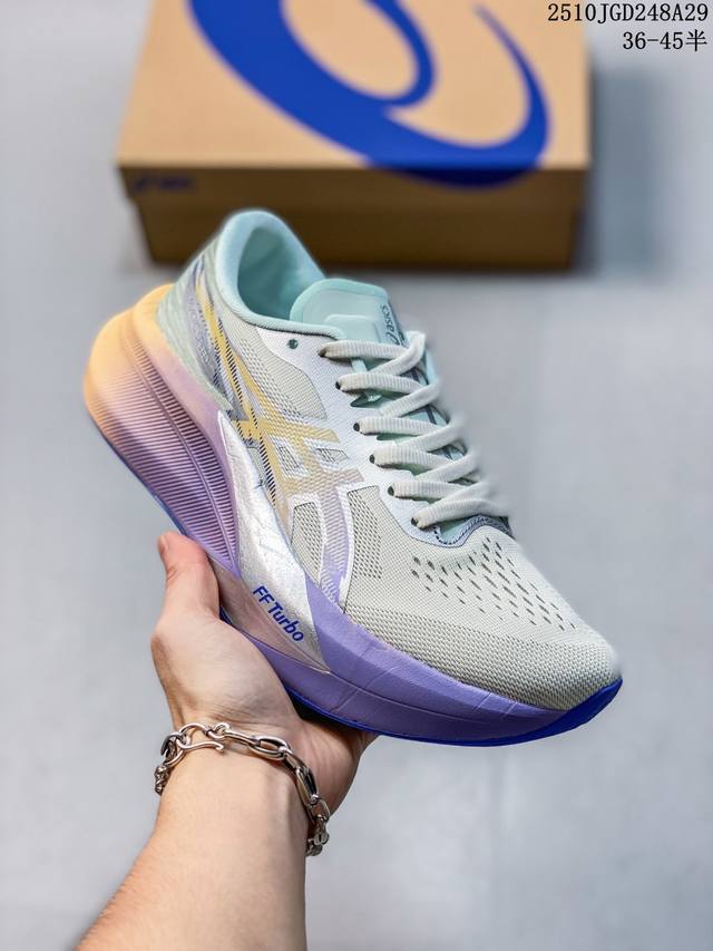 Asics Magic Speed 4 Cp 碳板 时尚 织物减震 低帮 Flytefoam 竞速训练长跑跑步鞋 男款 10Jgd248A29