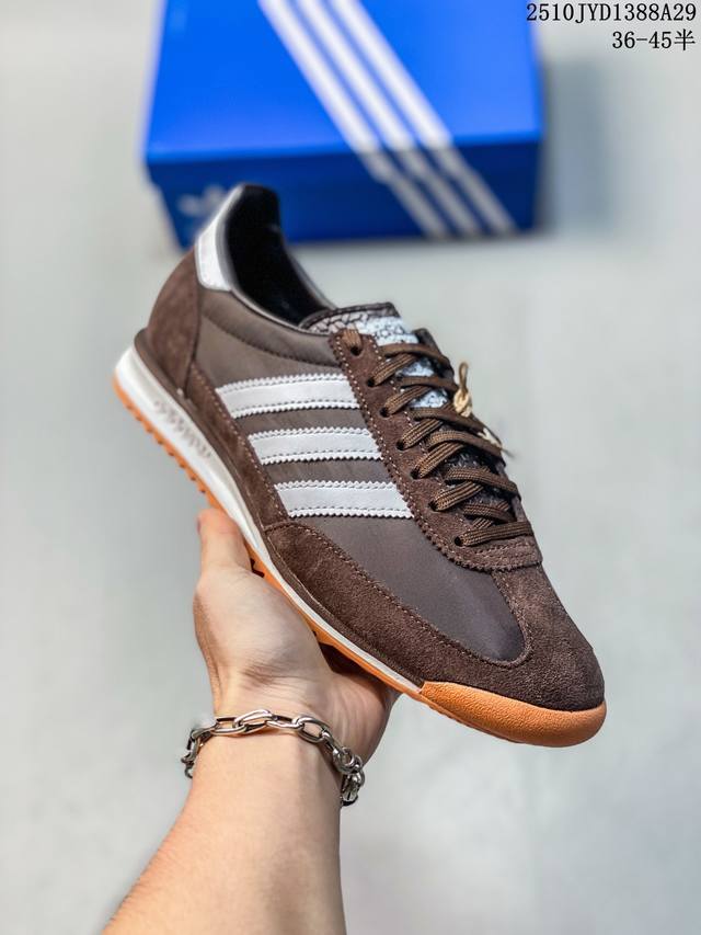 公司级Adidas Sl 72 Rs 阿迪达斯 三叶草 复古休闲跑步鞋休闲运动鞋 尺码:36 36.5 37 38 38.5 39 40 40.5 41 42