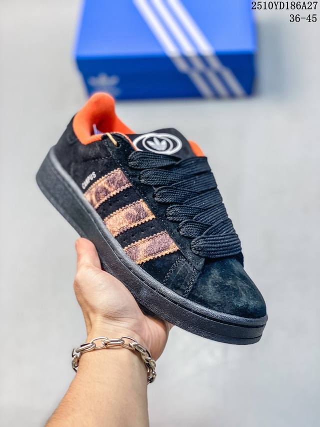 特价盲盒报尺码颜色随机 阿迪达斯三叶草Adidas Campus 00S 面包鞋复古休闲板鞋。 千禧回潮！Adidas Campus 00S 经典再现！面包化的