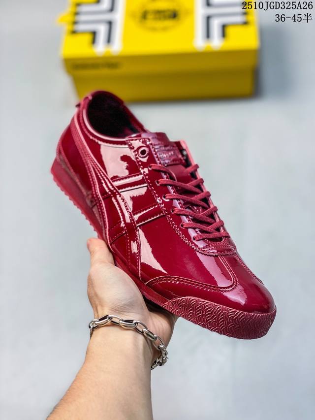 Asics鬼冢虎 Mexico 66 Sd Paraty 做工精赞 实拍首发 除成型在Pt外 其余全部客供材料 淘宝B级代购店铺内供 四联官方吊牌 乳胶组合鞋垫