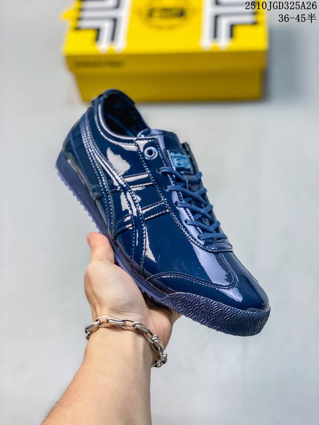 Asics鬼冢虎 Mexico 66 Sd Paraty 做工精赞 实拍首发 除成型在Pt外 其余全部客供材料 淘宝B级代购店铺内供 四联官方吊牌 乳胶组合鞋垫