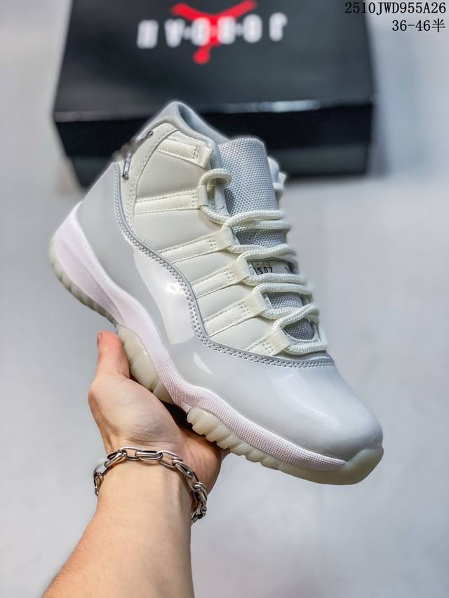 真标带半码 耐克Nike Air Jordan 11 Retro High”Concord“Aj11代迈克尔 乔丹低帮运动文化篮球鞋“康扣 尺码 : 36-46