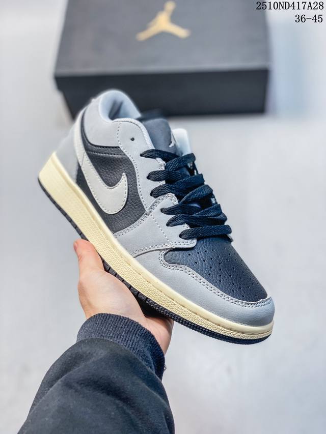 乔丹Air Jordan 1 Low Aj1 乔1低帮复古文化休闲运动篮球鞋 10Nd417A28
