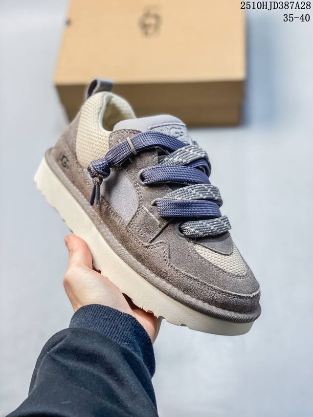 Ugg Lowmel Lo 4032 梅尔系列 栗色 顶级莞产版 经典秋冬羊皮毛一体雪地靴 隆丰A级澳洲进口羊皮毛一体 完全遵循Zp工艺流程 代工厂P原厂版师