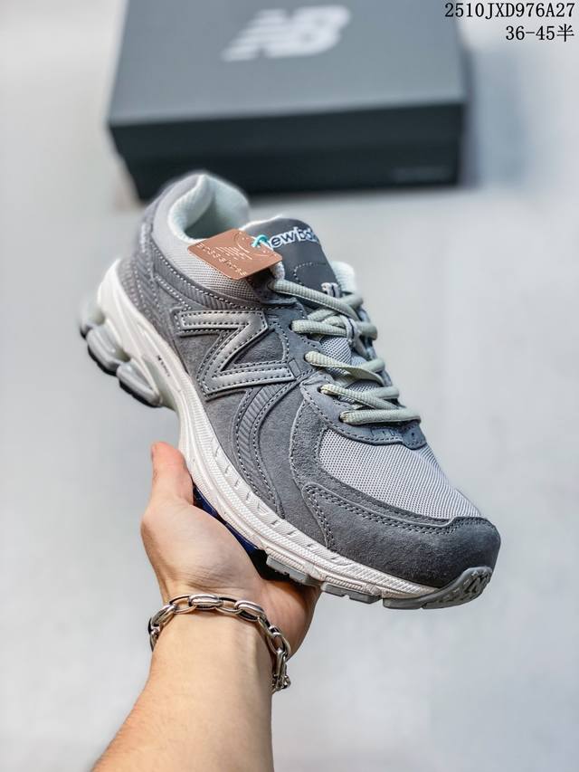 公司级小红书韩风穿搭爆款，Nb新百伦New Balance Ml860系列复古老爹风休闲运动慢跑鞋“银黑红白”Wl860Gb2 尺码：36 37 37.5 38