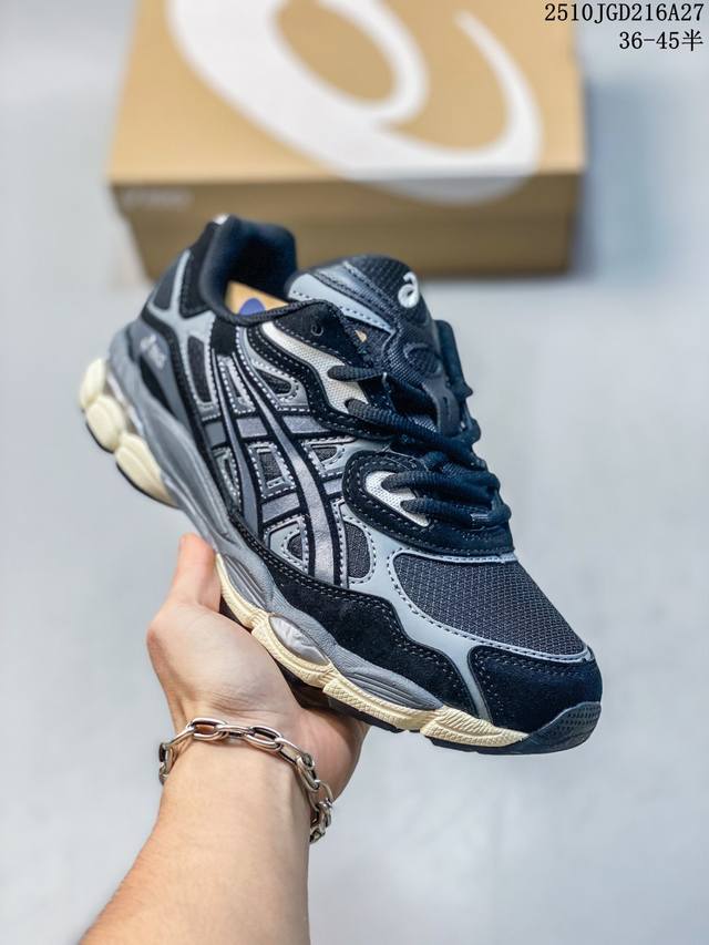 公司级 亚瑟士 Asicsgel-Nimbus10.1复古跑鞋 厚底增高运动老爹鞋，Asics 发布 Min-Nano X Asics Gel-Nimbus 1