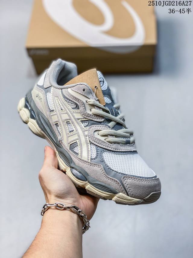 公司级 亚瑟士 Asicsgel-Nimbus10.1复古跑鞋 厚底增高运动老爹鞋，Asics 发布 Min-Nano X Asics Gel-Nimbus 1