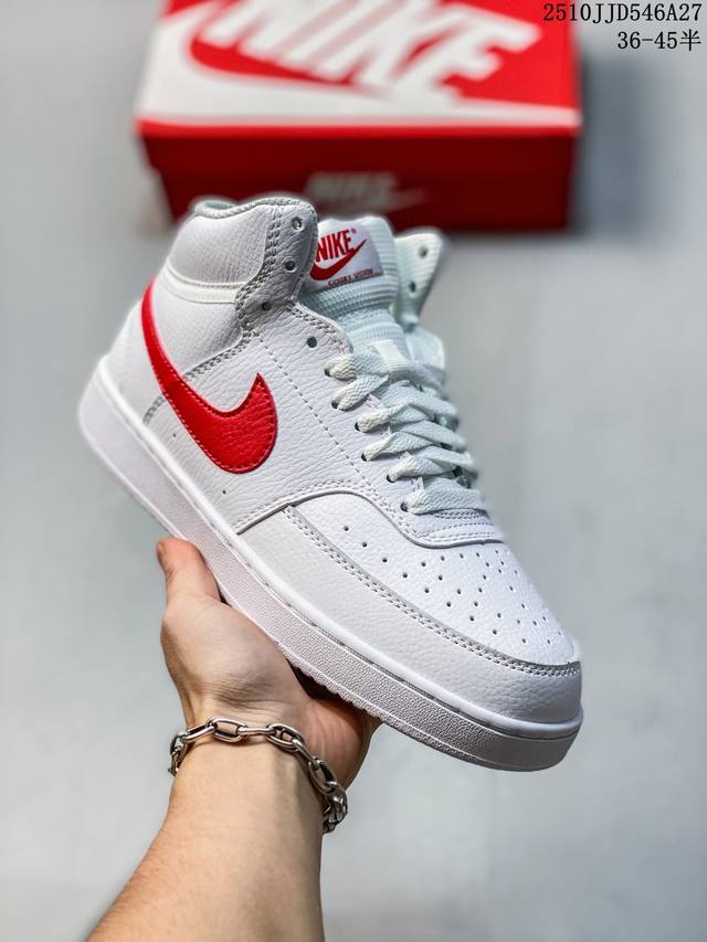 真标半码 Nike 耐克Court Vision男女中帮运动休闲板鞋 10Jjd546A27