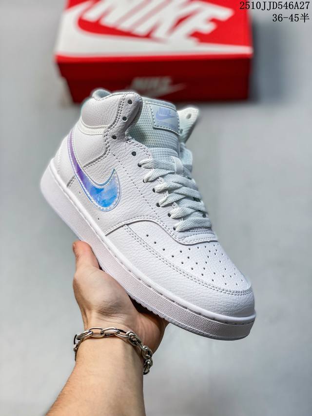 真标半码 Nike 耐克Court Vision男女中帮运动休闲板鞋 10Jjd546A27